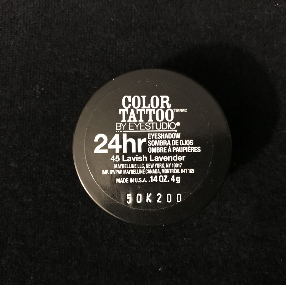 *FREE* Maybelline Color Tattoo Lavish Lavender